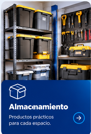 Almacenamiento — soluciones para guardar y mantener todo en orden