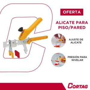 Alicate para nivelador cortag