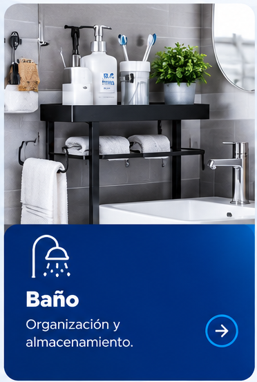 Baño — soluciones prácticas para ordenar y aprovechar el espacio