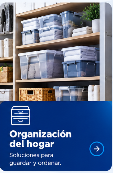 Organización del hogar — orden y practicidad en cada ambiente